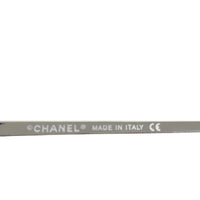 Chanel Purple Tinted CC Logo Rimless Sunglasses 4002