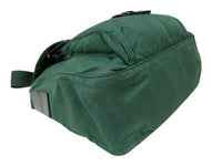 Prada Dark Green Tessuto Nylon Logo Crossbody Shoulder Messenger Buckle Bag