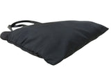 Prada Nylon Black Logo Calf Leather Tote Shoulder Bag