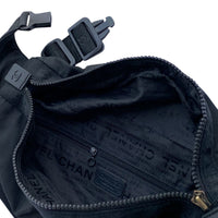 Chanel Sport Black White CC Logo Shoulder Crossbody Banana Bag