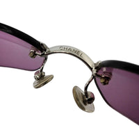 Chanel CC Logo Purple Pink Sunglasses 4017