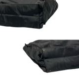 Prada Nylon Black Logo Nylon Tote Shoulder Bag