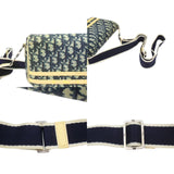 Christian Dior Blue Monogram Shoulder Bag