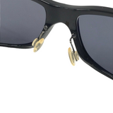 Chanel Black Quilted Silver CC Logo Sunglasses 5050
