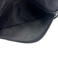 Prada Sport Black Nylon Logo Messenger Shoulder Crossbody Bag