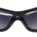 Chanel Black Purple Tinted Silver CC Logo Sunglasses 8047