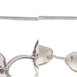 Chanel CC Logo Transparent Silver Sunglasses 4017