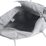 Prada Black Logo Nylon Tessuto Tote Shoulder Bag