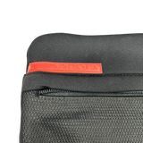 Prada Sport Black 1999 Neoprene Mesh Shoulder Bag