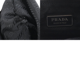 Prada Black Nylon Logo Crossbody Shoulder Messenger Buckle Bag