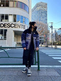 Readymade Navy Blue Bandana Down Nuptse Jacket