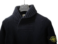 Stone Island 2011 Black Knit Pullover Pep Guardiola