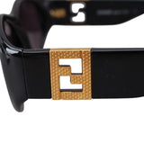 Fendi Black Gold FF Logo Vintage Sunglasses FS289