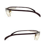 Chanel CC Logo Silver Clear Rimless Sunglasses 6001