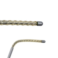 Chanel Rimless Silver Transparent Clear Sunglasses 4035