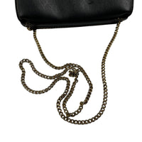 Christian Dior Black Gold Monogram Shoulder Bag