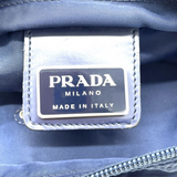 Prada Navy Blue Nylon Logo Shoulder Crossbody Bag