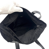 Prada Nylon Tessuto Black Mini Tote Shoulder Bag