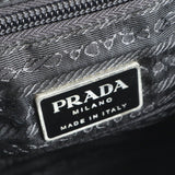 Prada Black Tessuto Nylon Logo Crossbody Shoulder Messenger Buckle Bag
