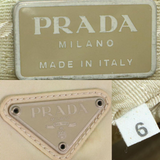 Prada Beige Tessuto Nylon Logo Crossbody Shoulder Messenger Bag