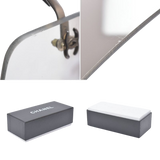 Chanel CC Logo Transparent Silver Sunglasses 4017