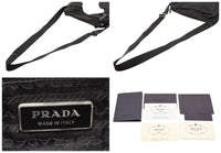 Prada Sport Black Nylon Logo Messenger Shoulder Crossbody Bag