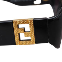 Fendi Black Gold FF Logo Vintage Sunglasses FS289