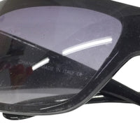 Chanel Black Purple Tinted Silver CC Logo Sunglasses 8047