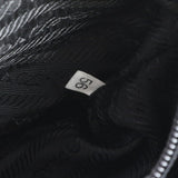 Prada Black Tessuto Nylon Logo Crossbody Shoulder Messenger Buckle Bag