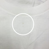 Louis Vuitton Embroidered Small Logo White Classic Cotton T shirt