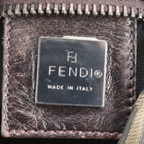 Fendi Zucca Pattern Brown Tote Bag
