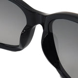 Chanel Black Silver Foldable CC Logo Sunglasses 5038
