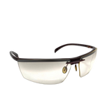 Chanel CC Logo Silver Clear Rimless Sunglasses 6001