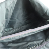 Prada Nylon Dark Green Logo Nylon Tote Shoulder Bag