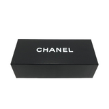 Chanel Black Quilted Silver CC Logo Sunglasses 5050