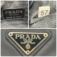 Prada Sport Black Nylon Logo Messenger Shoulder Crossbody Bag