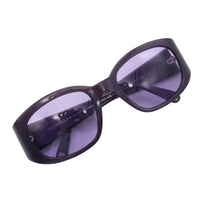 Chanel Purple Tinted Gold CC Logo Sunglasses
