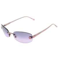 Chanel Purple Silver Rimless Sunglasses 4026