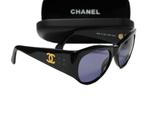 Chanel Black Gold CC Logo 05973 Sunglasses