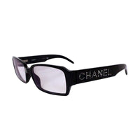 Chanel Black Rhinestone Swarovski Sunglasses 3059-B