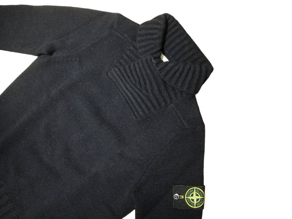 Stone Island 2011 Black Knit Pullover Pep Guardiola