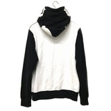 Bape Black White Panda Zip Up Pullover Hoodie