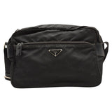Prada Sport Black Nylon Logo Messenger Shoulder Crossbody Bag