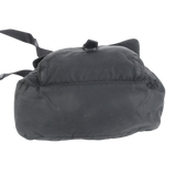 Prada Black Nylon Logo Crossbody Shoulder Messenger Buckle Bag