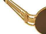 Fendi Gold Frame Logo Sunglasses SL 7031