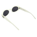 Gucci GG2400 White Oval GG Logo Kurt Cobain Sunglasses