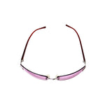 Chanel Pink Tinted CC Logo Rimless Sunglasses 4026