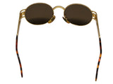 Fendi Gold Frame Logo Sunglasses SL 7031