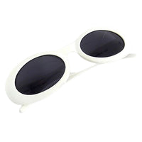 Gucci GG2400 White Oval GG Logo Kurt Cobain Sunglasses