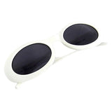 Gucci GG2400 White Oval GG Logo Kurt Cobain Sunglasses